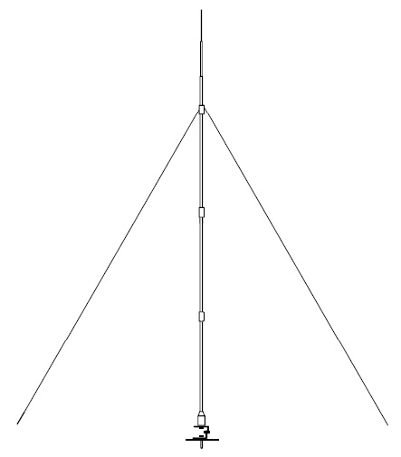 月光9.5米短波天線